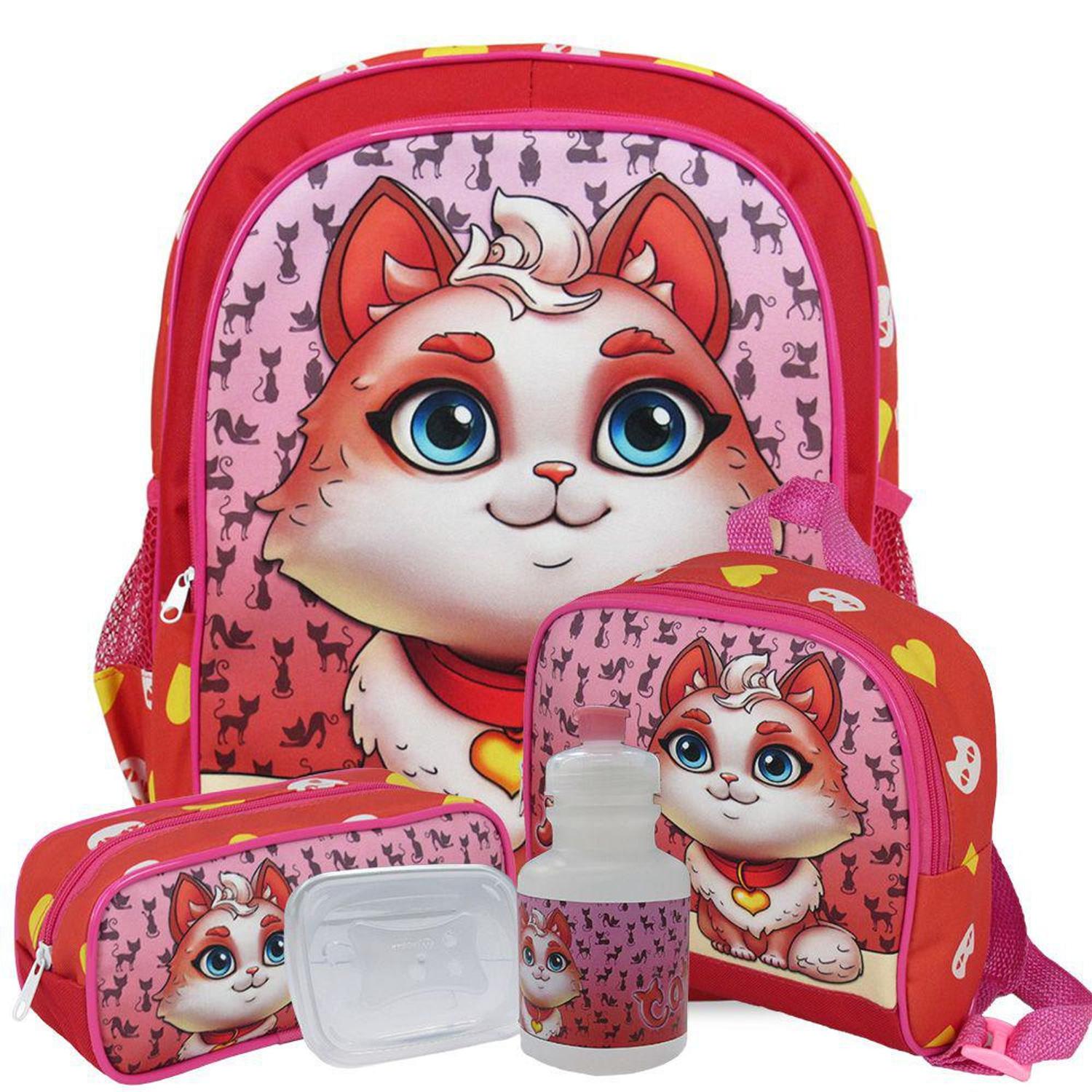 Mochilas De Cartoon Cat Mochila Gatinho Arkin Kids