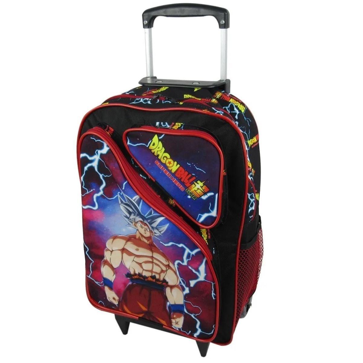 DRAGON BALL Z MOCHILA ESCOLAR BOLSA ESCOLAR RODINHA ANIME - TENHO TUDO  ONLINE