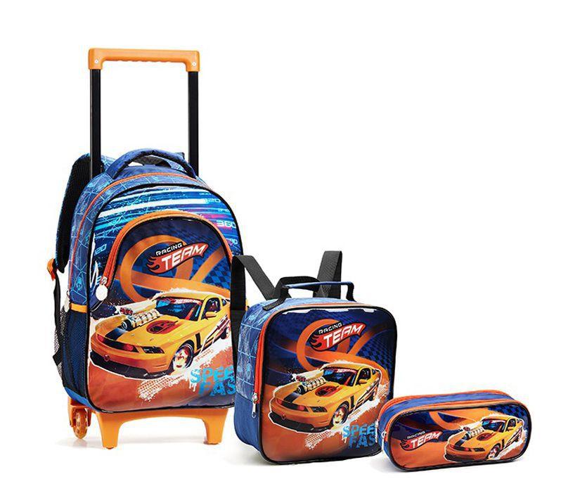 Kit Mochila Rodinhas Infantil Masculino Seanite 13989 Carros - Mochilas e  Pastas - Magazine Luiza