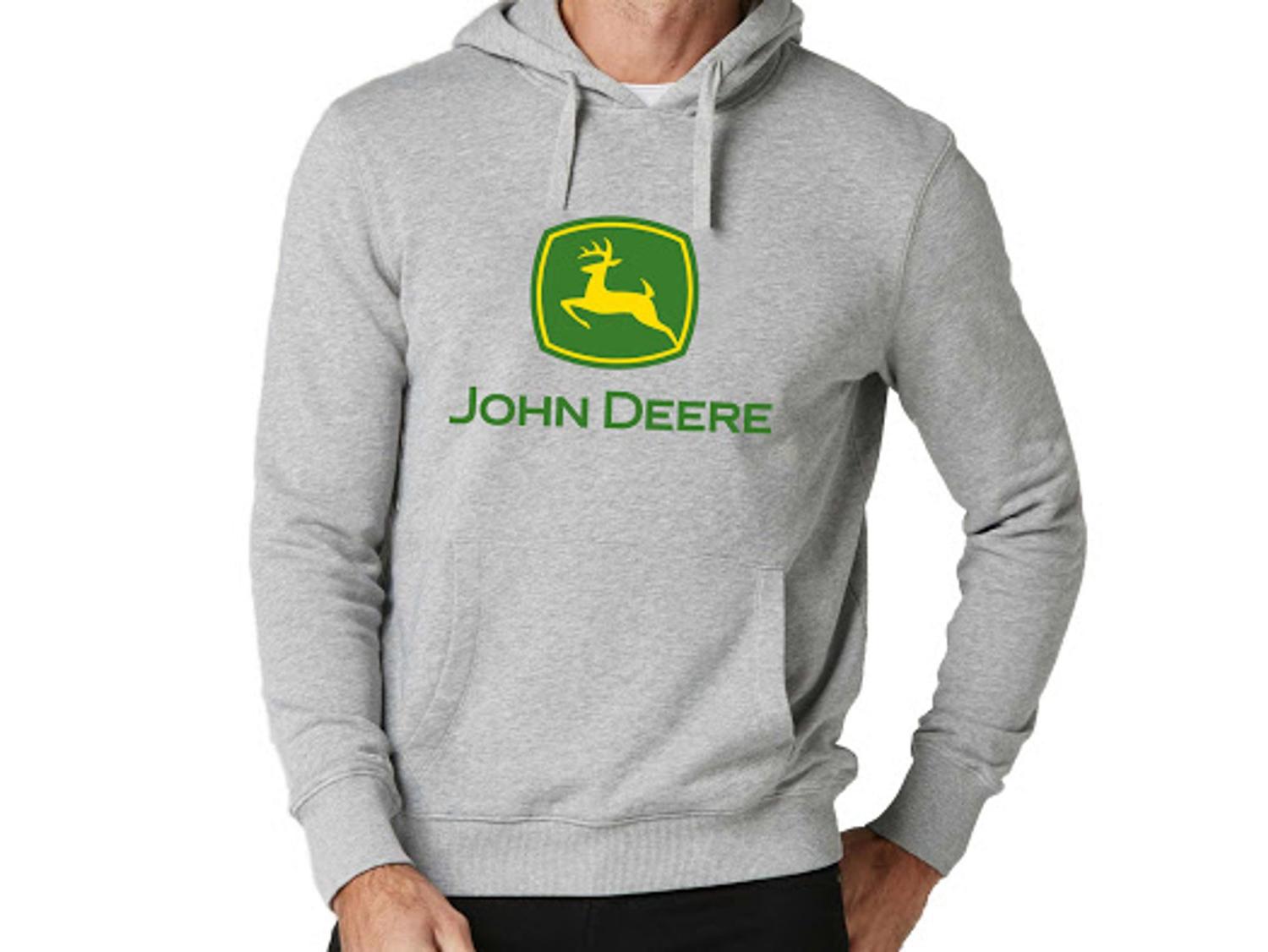 john deere green moletom com capuz