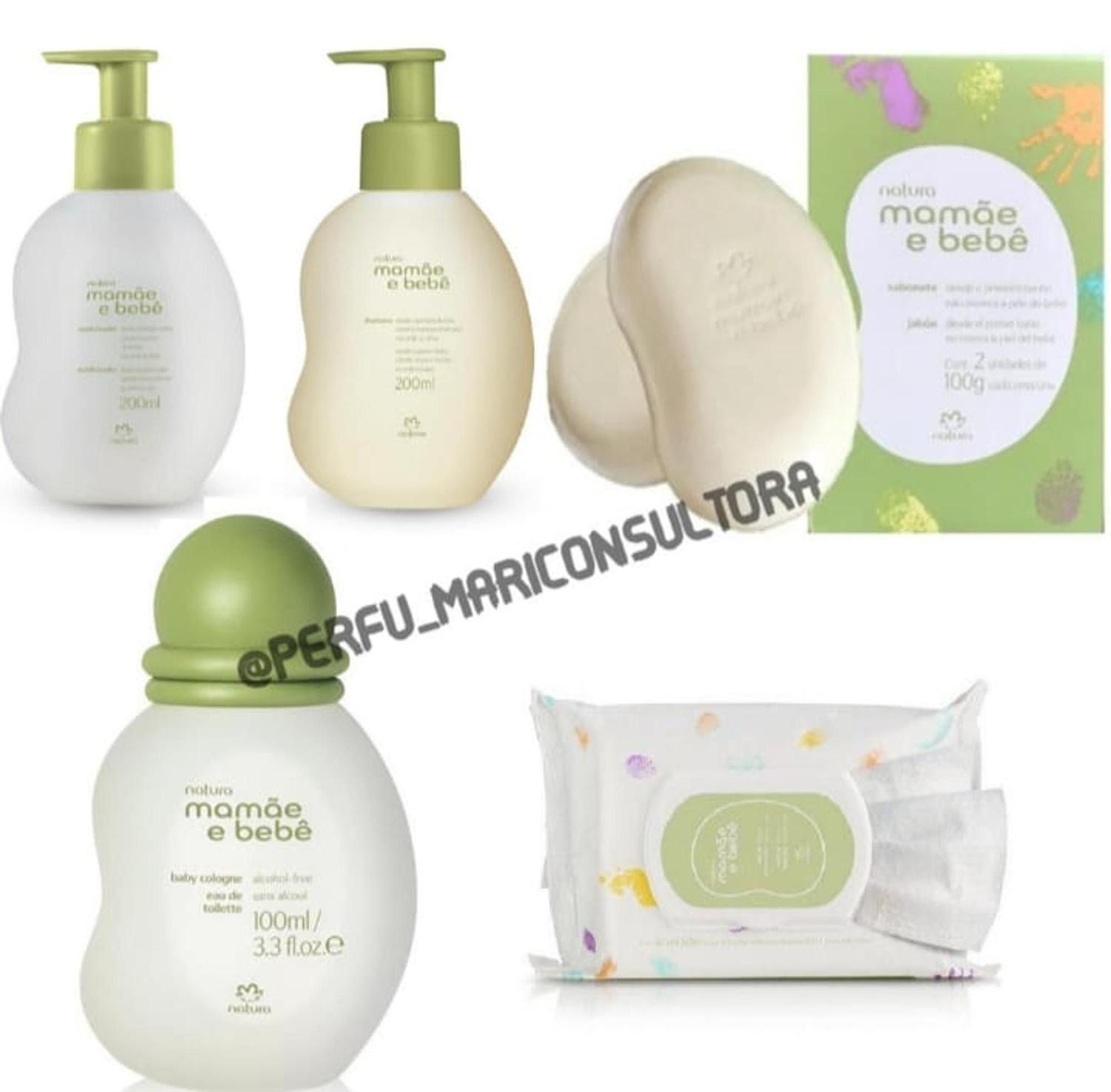 Kit Natura Mamãe e Bebê - Kit Higiene Bebê - Magazine Luiza