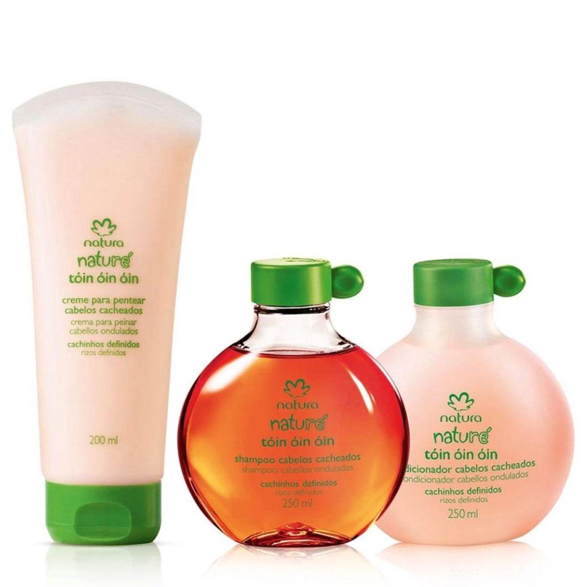 Kit natura naturé shampoo+condicionador+creme tóin óin óin - Kit Shampoo e  Condicionador - Magazine Luiza