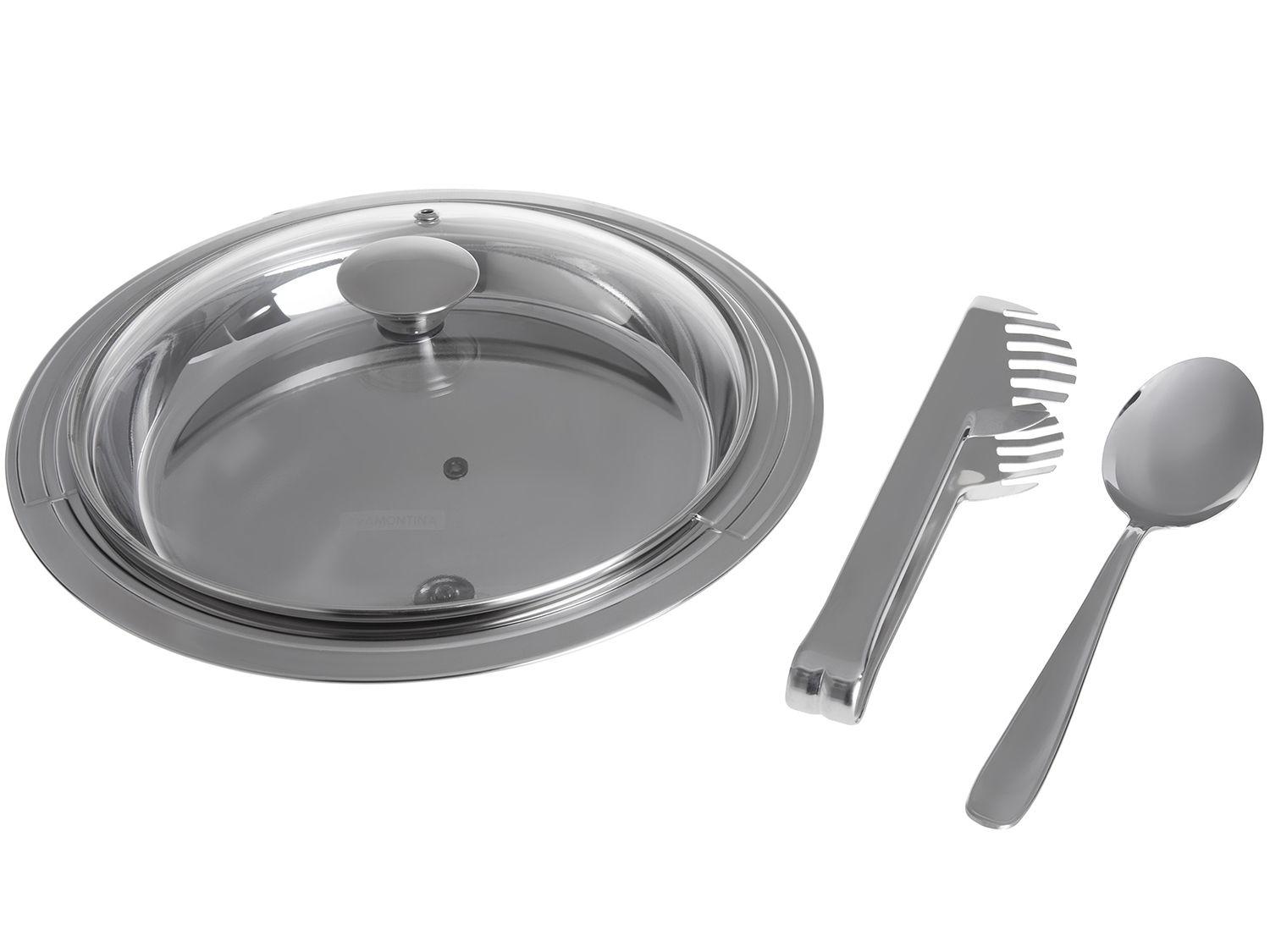Kit para Arroz e Massa em Inox 3 Peças