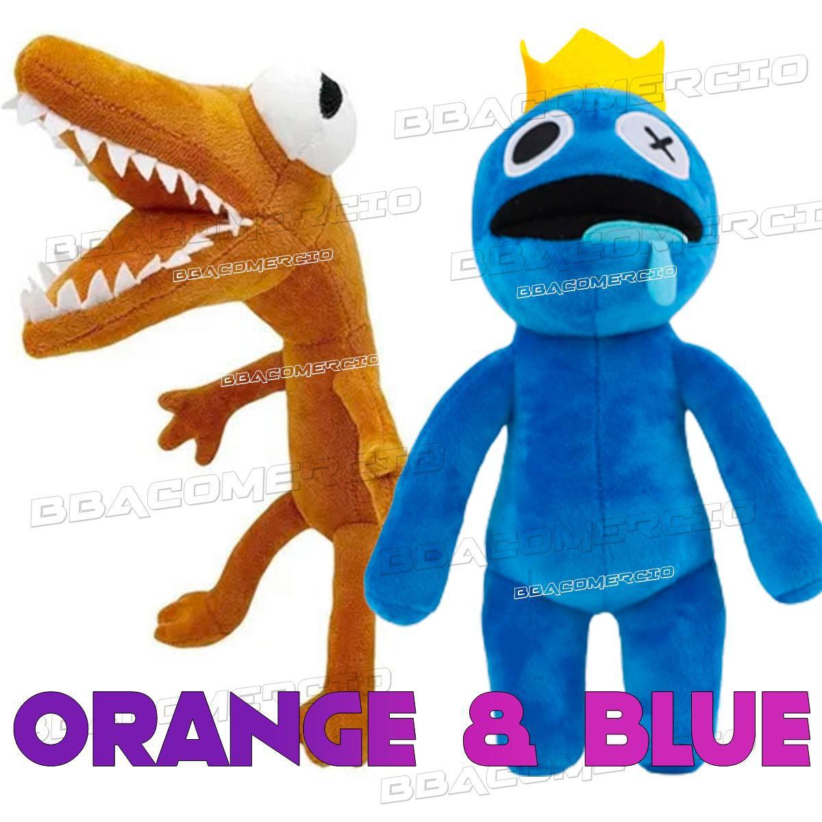 Pelúcia Boneco Azul Babão Rainbow Friend Roblox Monstro Blue