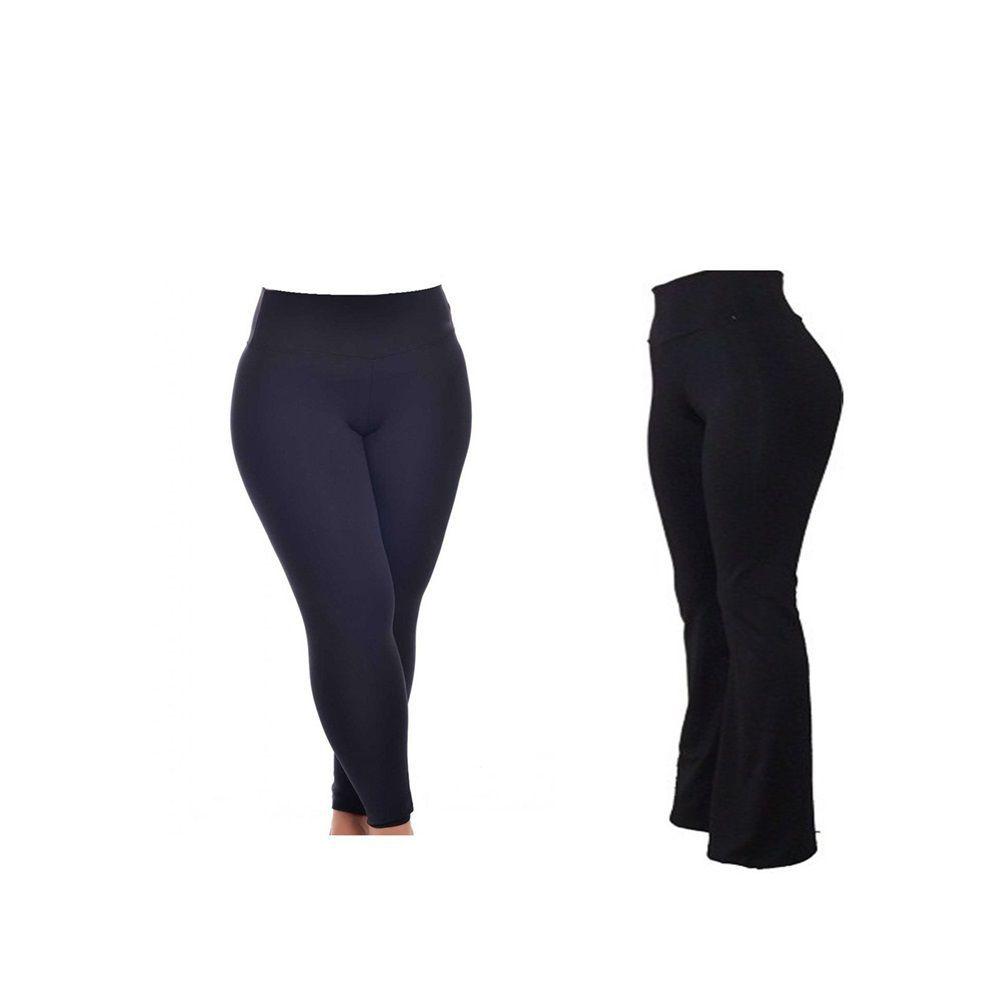 calça bailarina suplex alta compressão