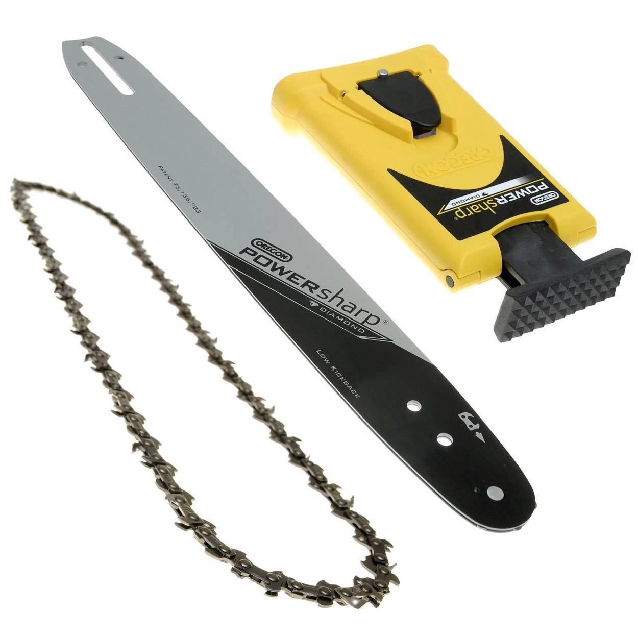 Kit Powersharp Oregon Stihl 170 180 210 250 Sabre 16 Afiador Sabre para Motosserra Magazine