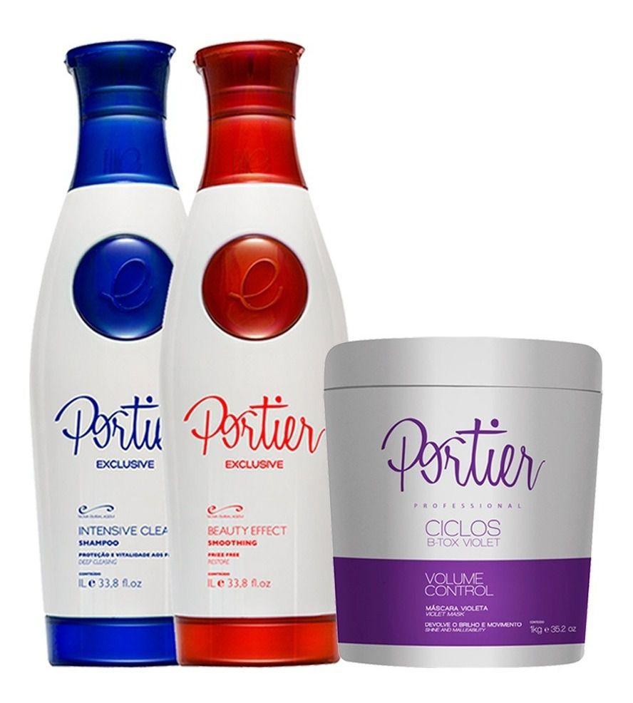 Kit Progressiva Portier Exclusive 2x1000ml + Botox Matizador 1kg ...