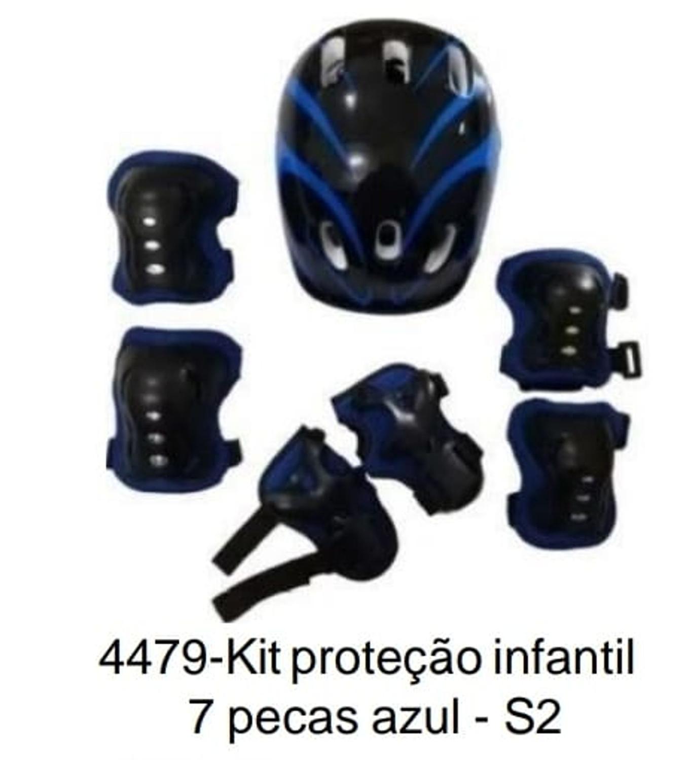 pluma Cuota Garantizar Kit Proteção Infantil Capacete Para Bicicleta Patins Skate - Kit De Proteção  - Acessórios Fitness - Magazine Luiza