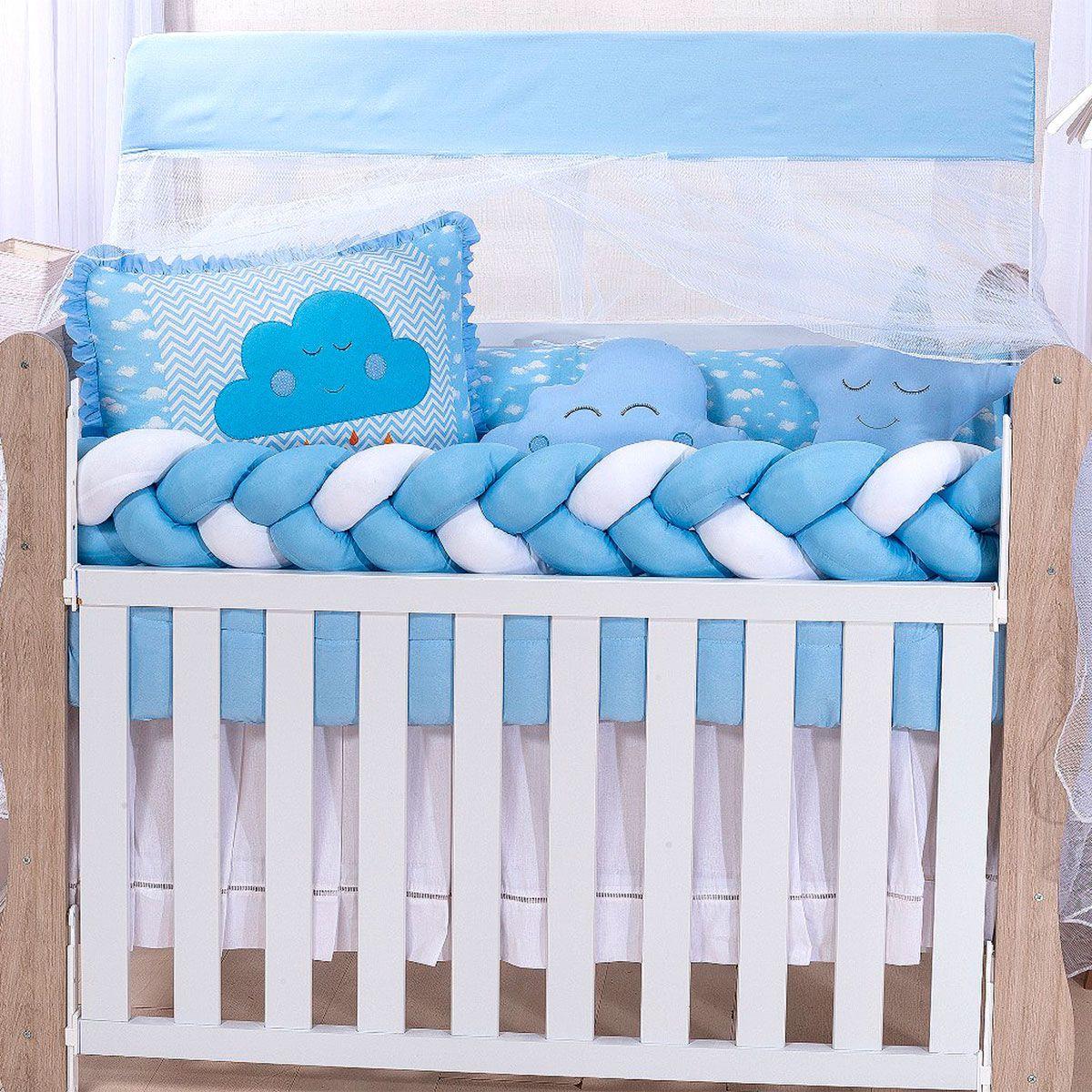 Kit protetor de berço 100 algodão Clearance