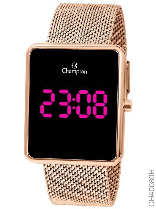 relógio smartwatch champion rose