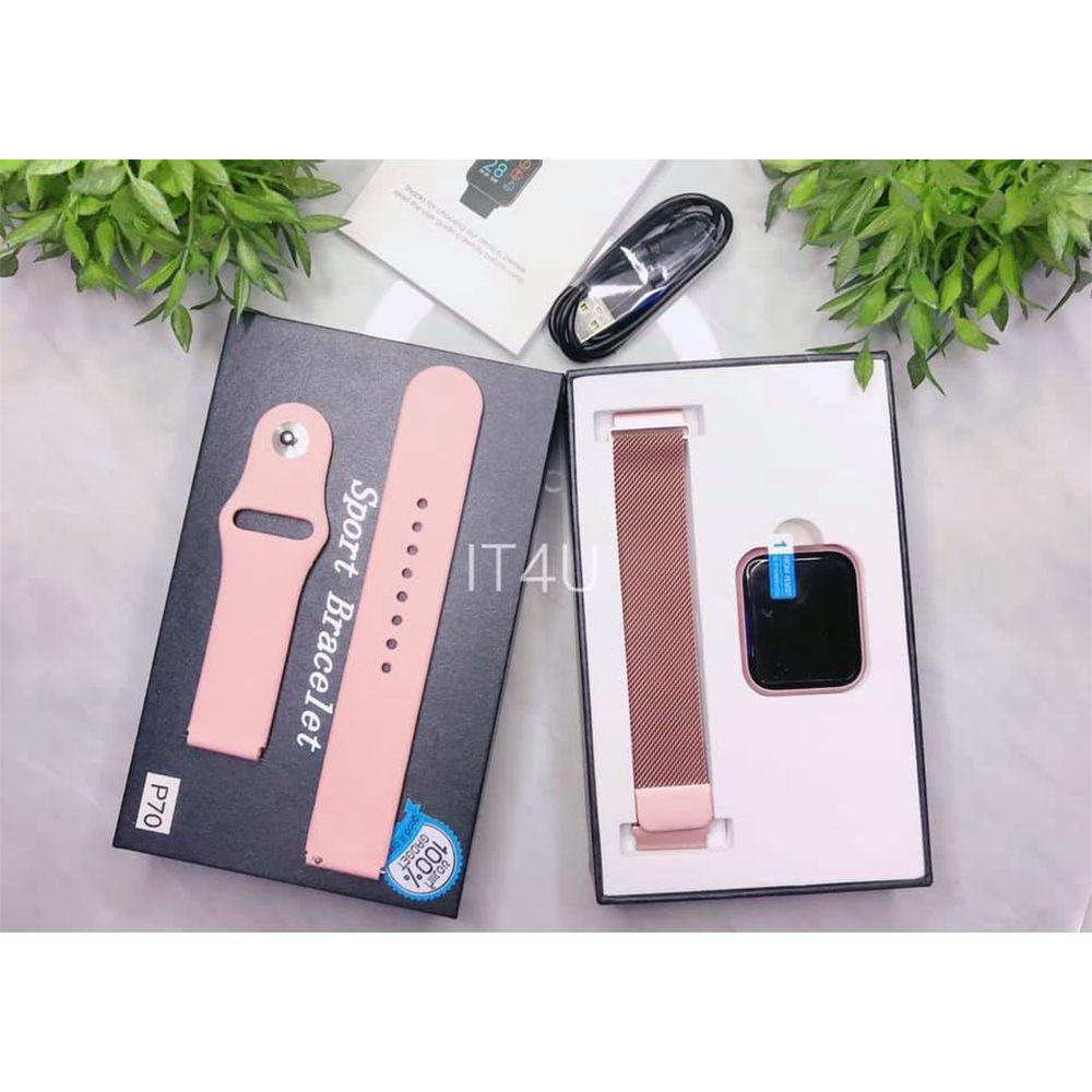 smartwatch rose 2 pulseiras