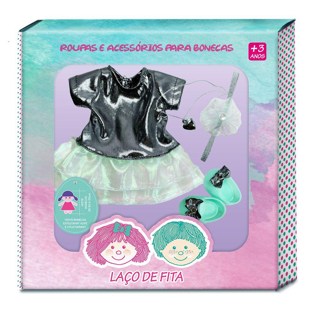 Roupinha Baby Alive Roupa para boneca baby alive Azul, Magalu Empresas