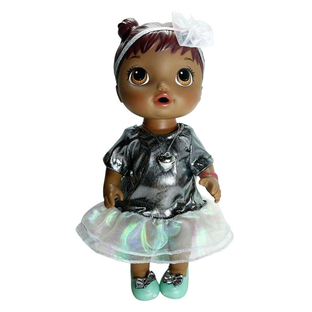 Kit Roupa de Boneca Baby Alive e Little Mommy Vestido Dente de