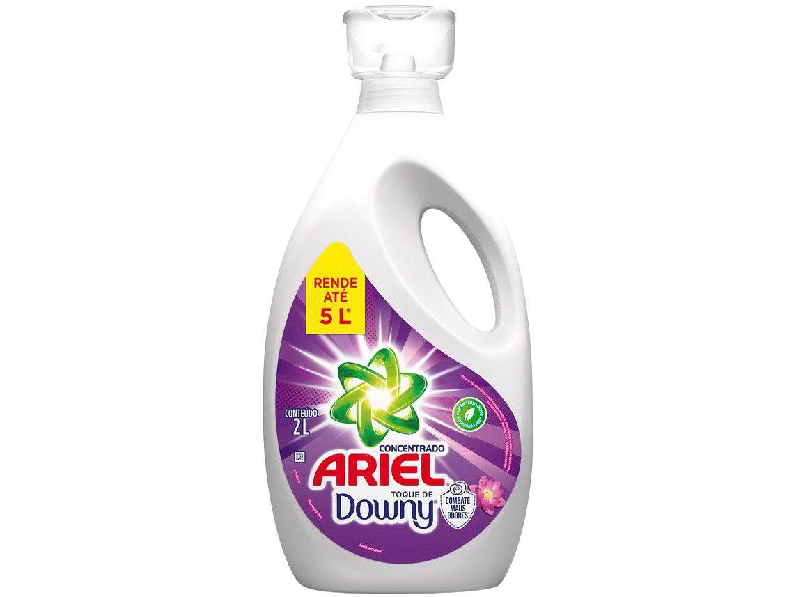 Kit Sabão Líquido Ariel Com Toque de Downy Concentrado 2L 3 Unidades Sabão Líquido Kit Sabão Líquido Ariel Com Toque de Downy Concentrado 2L 3 Unidades Sabão Líquido