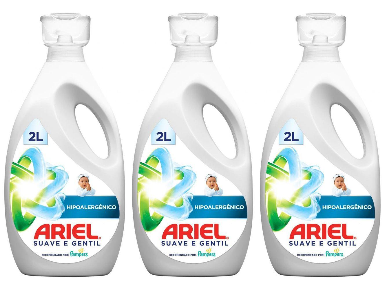 Kit Sabão Líquido Ariel Hipoalergênico