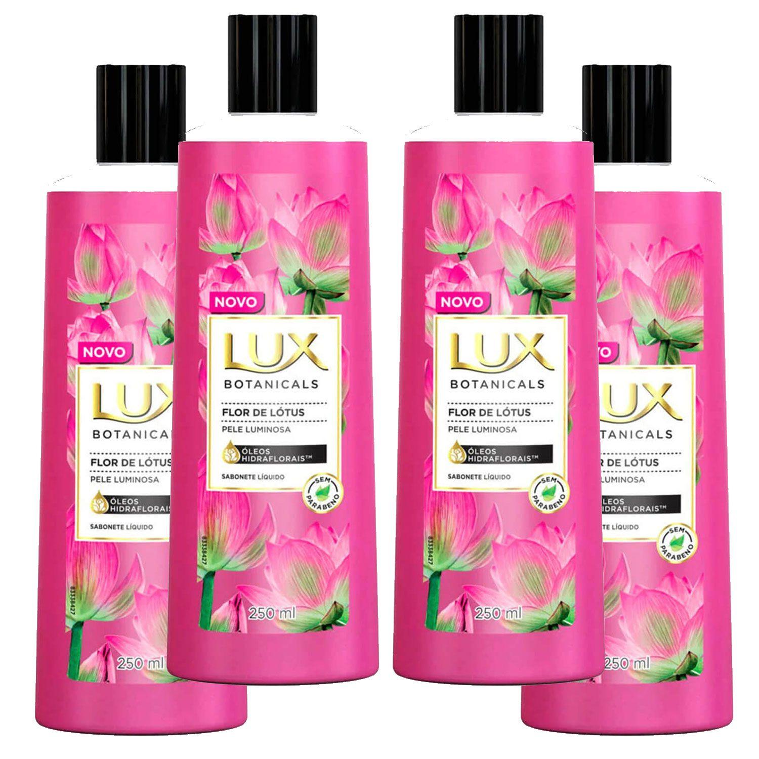 Sabonete liquido lux refil botanicals flor de lotus leve 10 pague