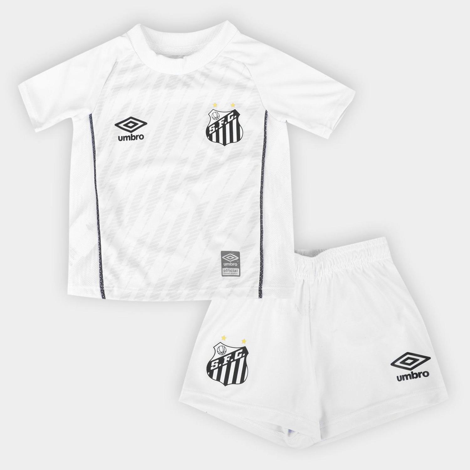 kit infantil santos fc