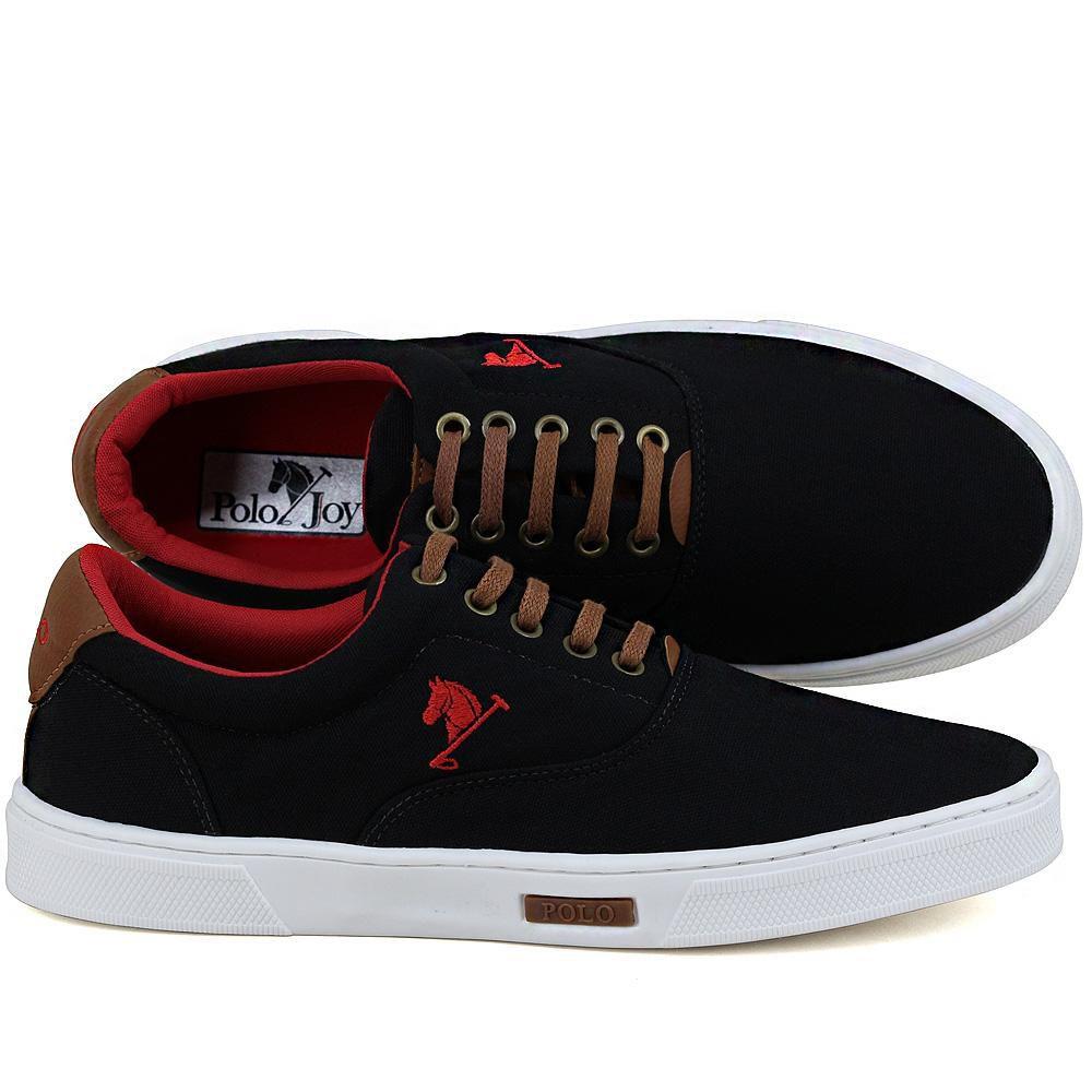 Kit Sapatênis Lona com Relógio e Carteira Masculino Casual - Polo Joy -  Moda Infantil - Magazine Luiza