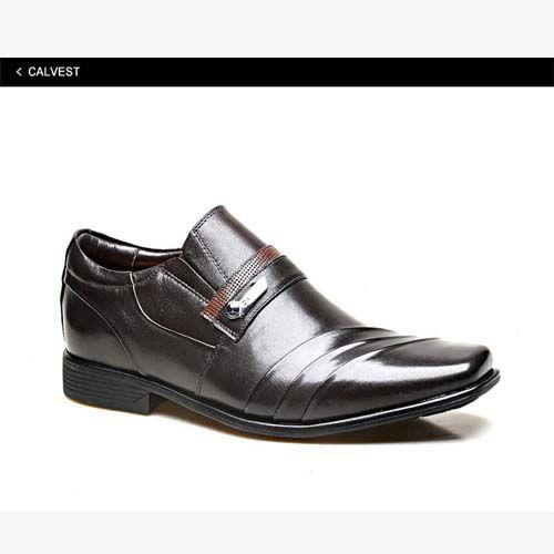 Kit Sapato Masculino Social Calvest Couro Supertech 3780D 194 Café + Cinto  - Kit Masculino - Magazine Luiza