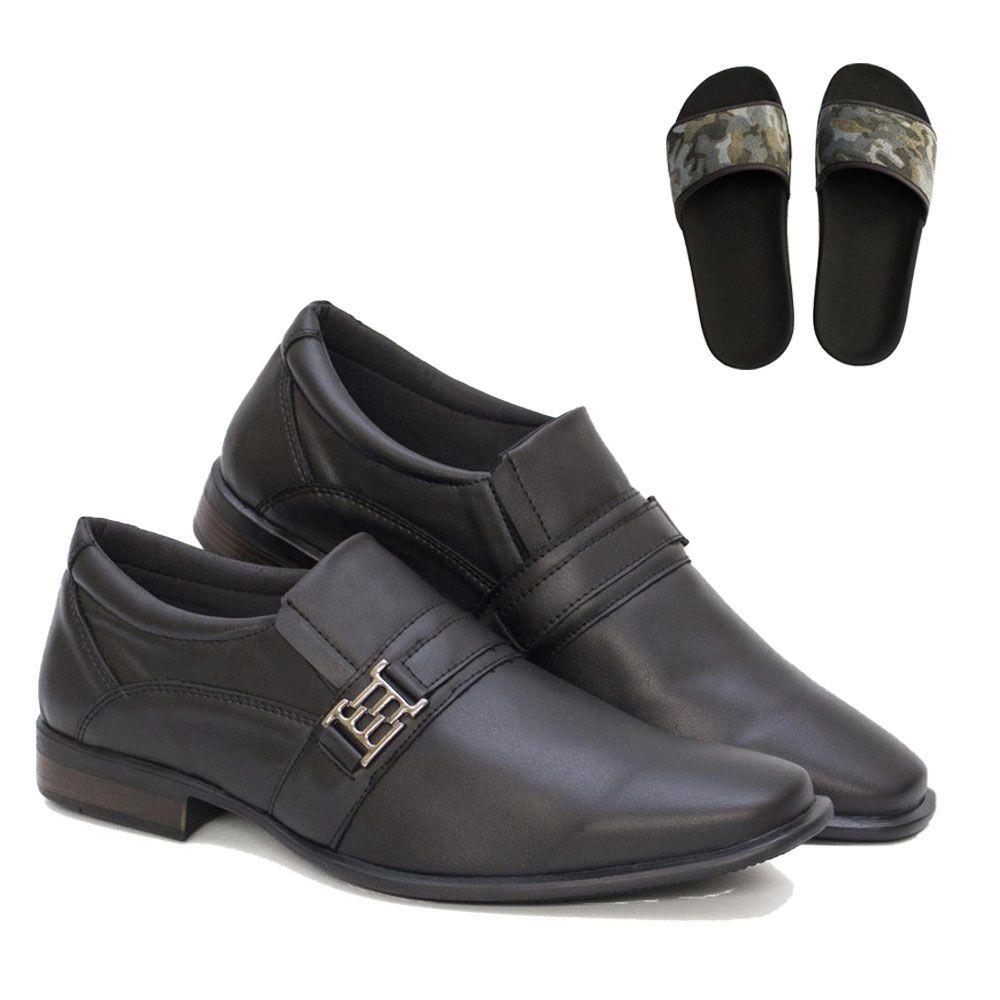 sapato social masculino confort