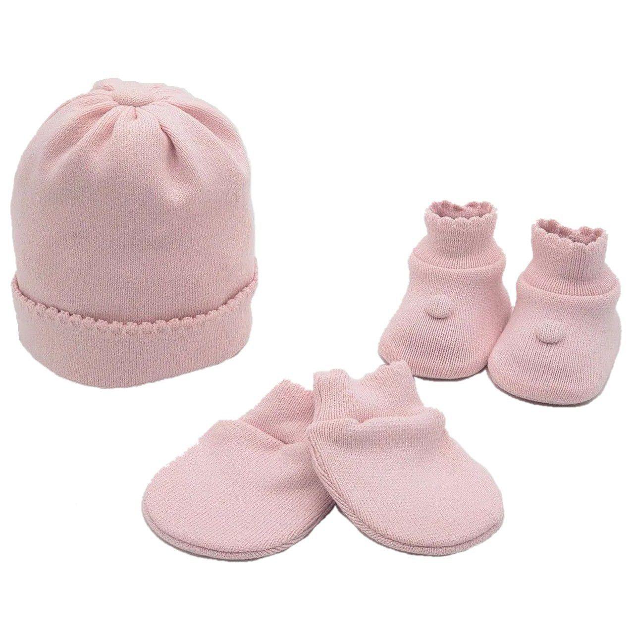 Kit Sapato Touca E Luva Conjunto para Recem Nascido Menino Menina - Sanches  - Moda Infantil - Magazine Luiza