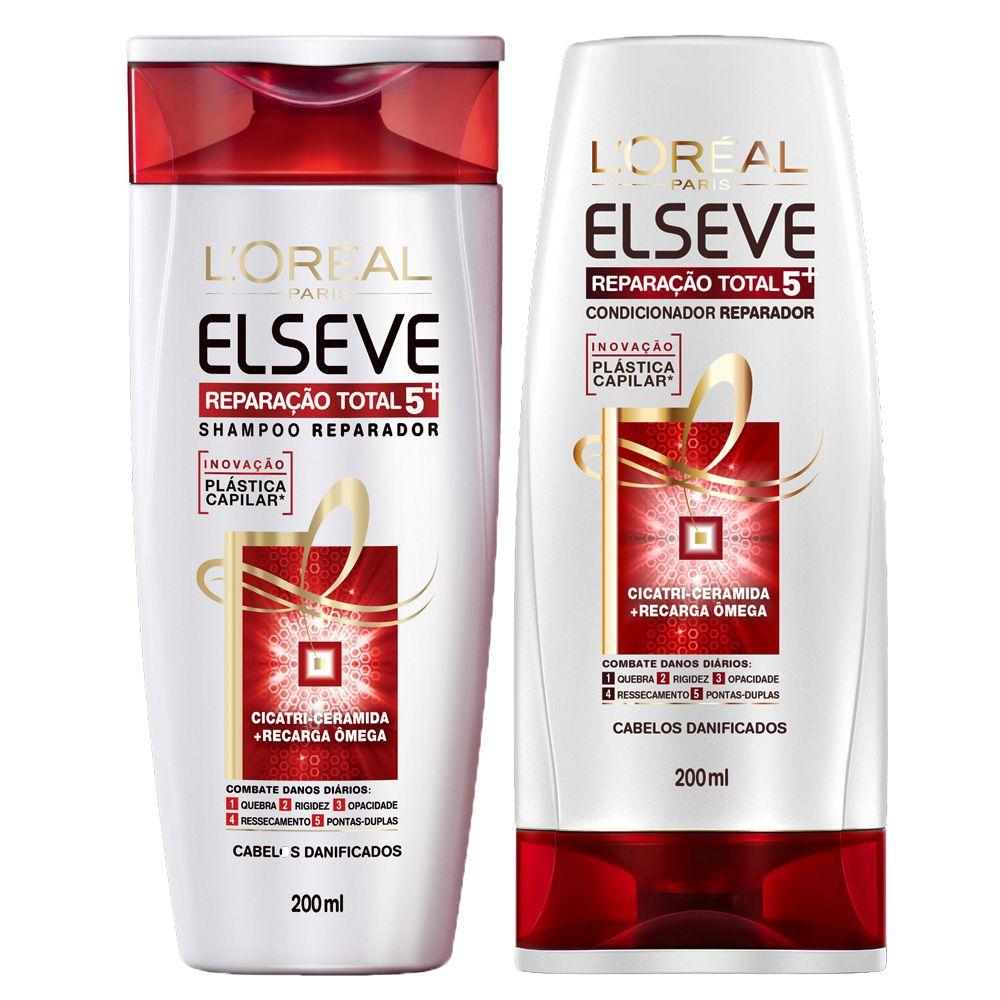 Kit Shampoo + Condicionador L'Oréal Paris Elseve Reparação Total 5