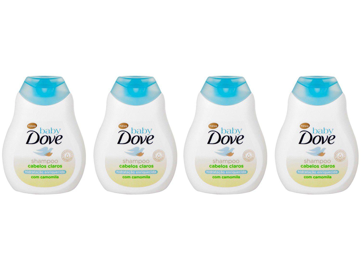 Kit Shampoo Dove Baby Hidratação Enriquecida 200ml 4