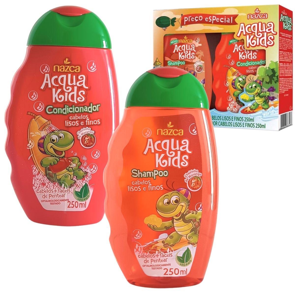 Shampoo E Condicionador Infantil Nazca Aposta Em Linha Infantil Para