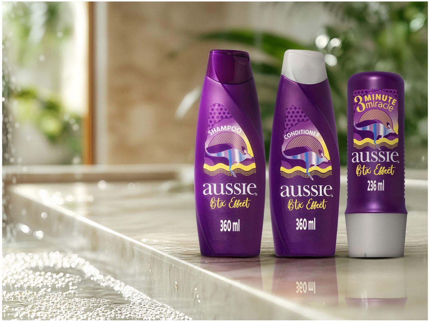 Kit Shampoo e Condicionador Aussie Btx Effect