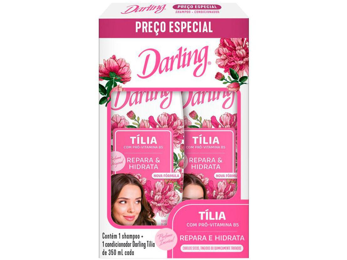 Kit Shampoo e Condicionador Darling Tilia 350ml