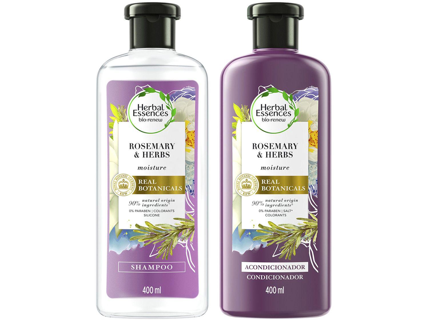 Kit Shampoo e Condicionador Herbal Essences