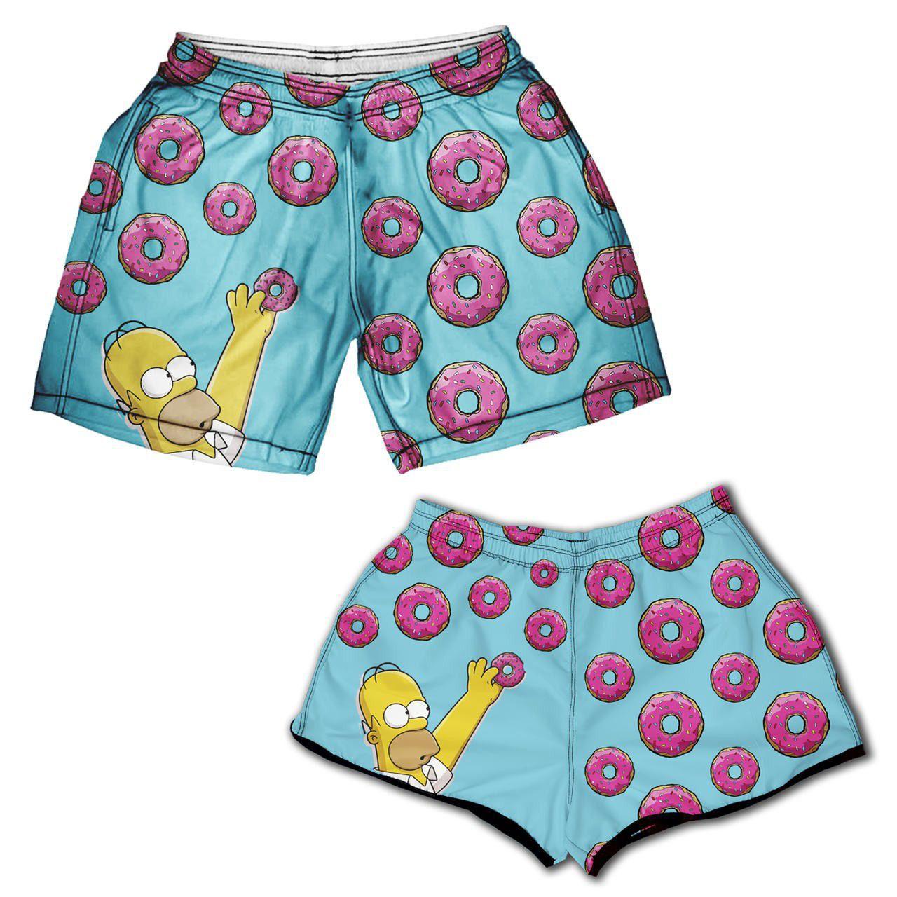 shorts de rosquinha