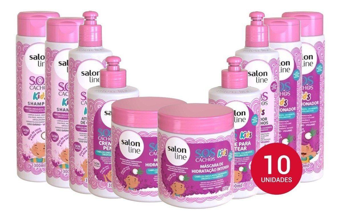 Kit Sos Cachos Kids Salon Line Kids Linha Infantil 09 Unidades Condicionador Infantil Magazine Luiza Kit Sos Cachos Kids Salon Line Kids Linha Infantil 09 Unidades Condicionador Infantil Magazine Luiza