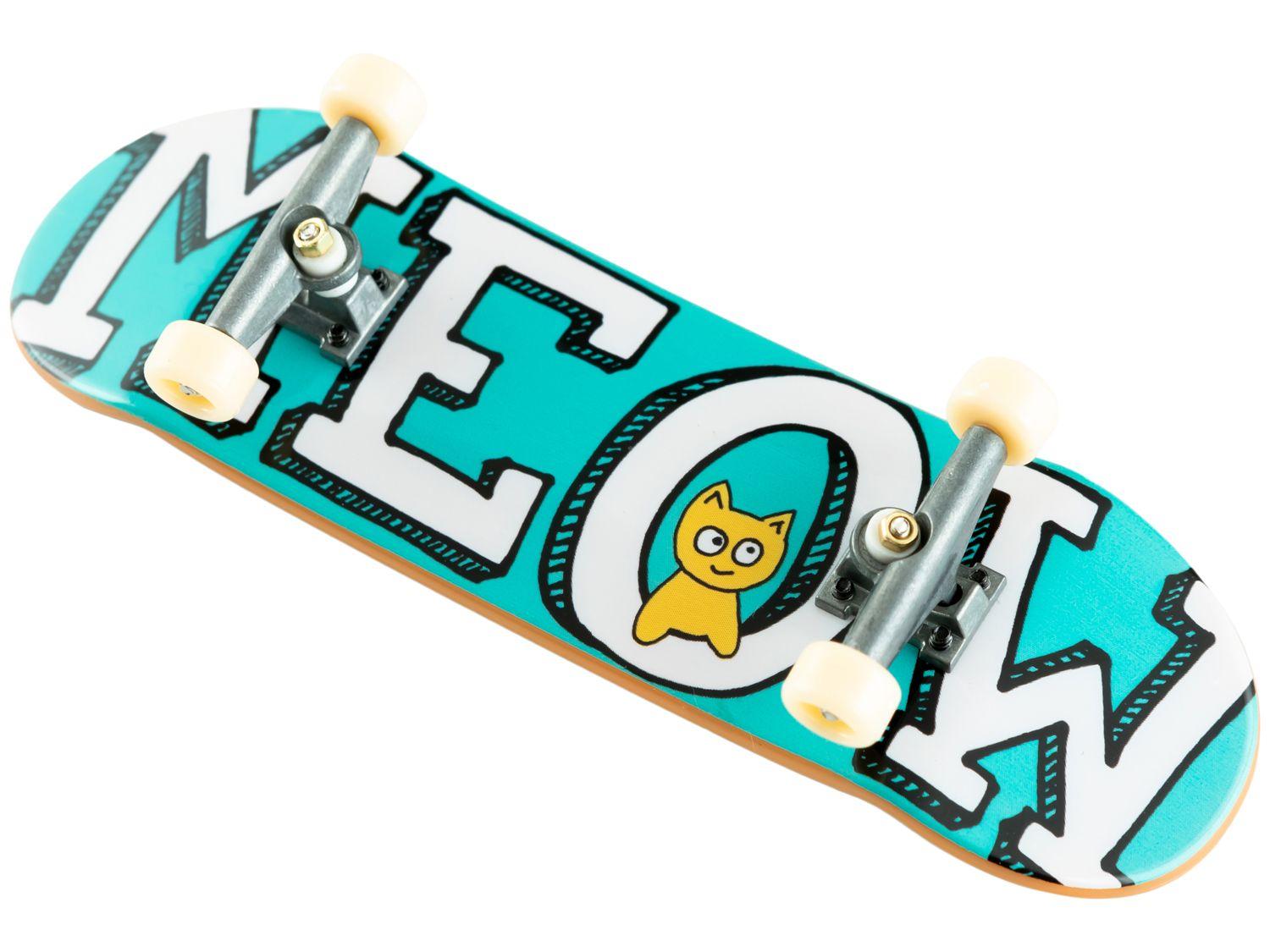 Kit Tech Deck Skate de Dedo com 4 Unidades