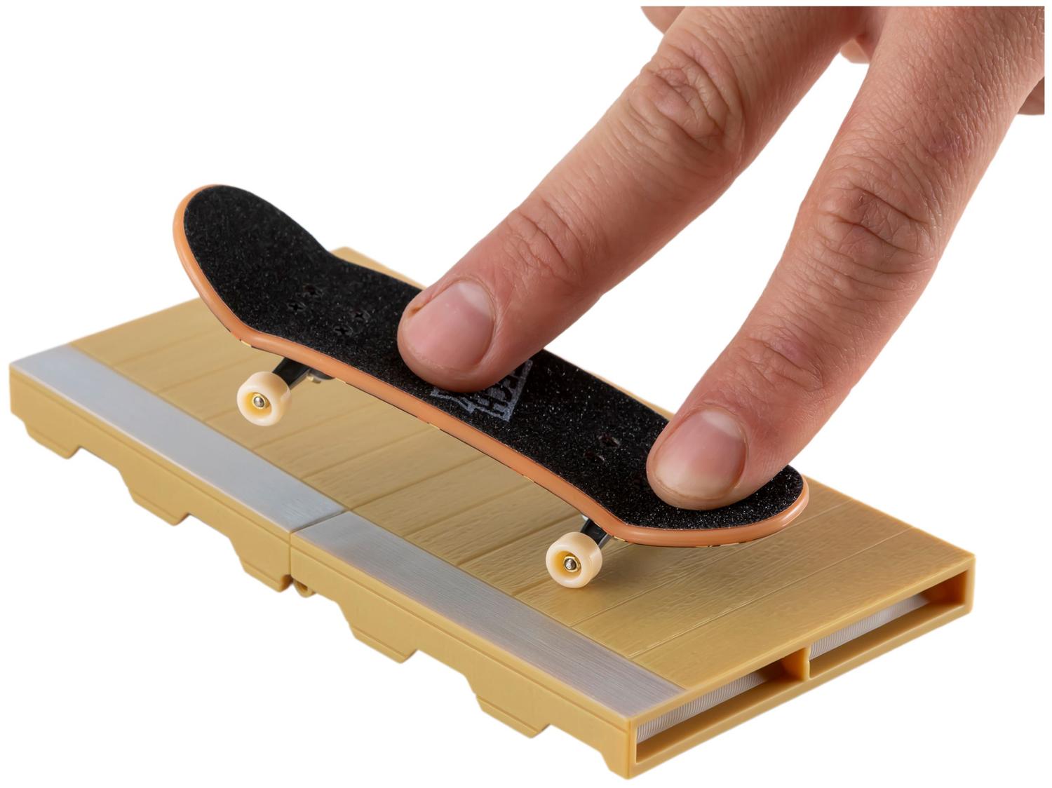 Kit Tech Deck Skate de Dedo com Obstáculo Sunny