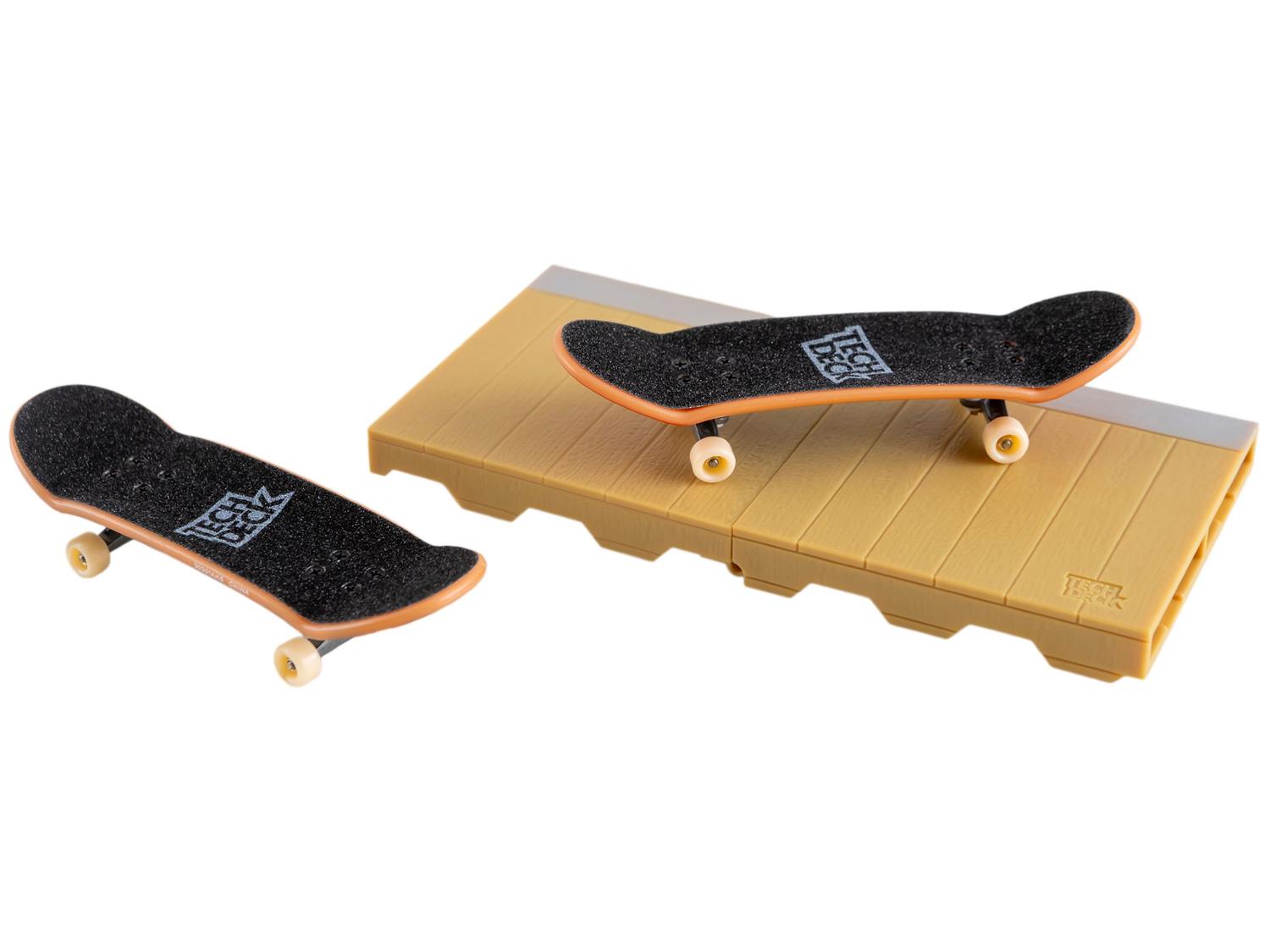 Kit Tech Deck Skate de Dedo com Obstáculo Sunny
