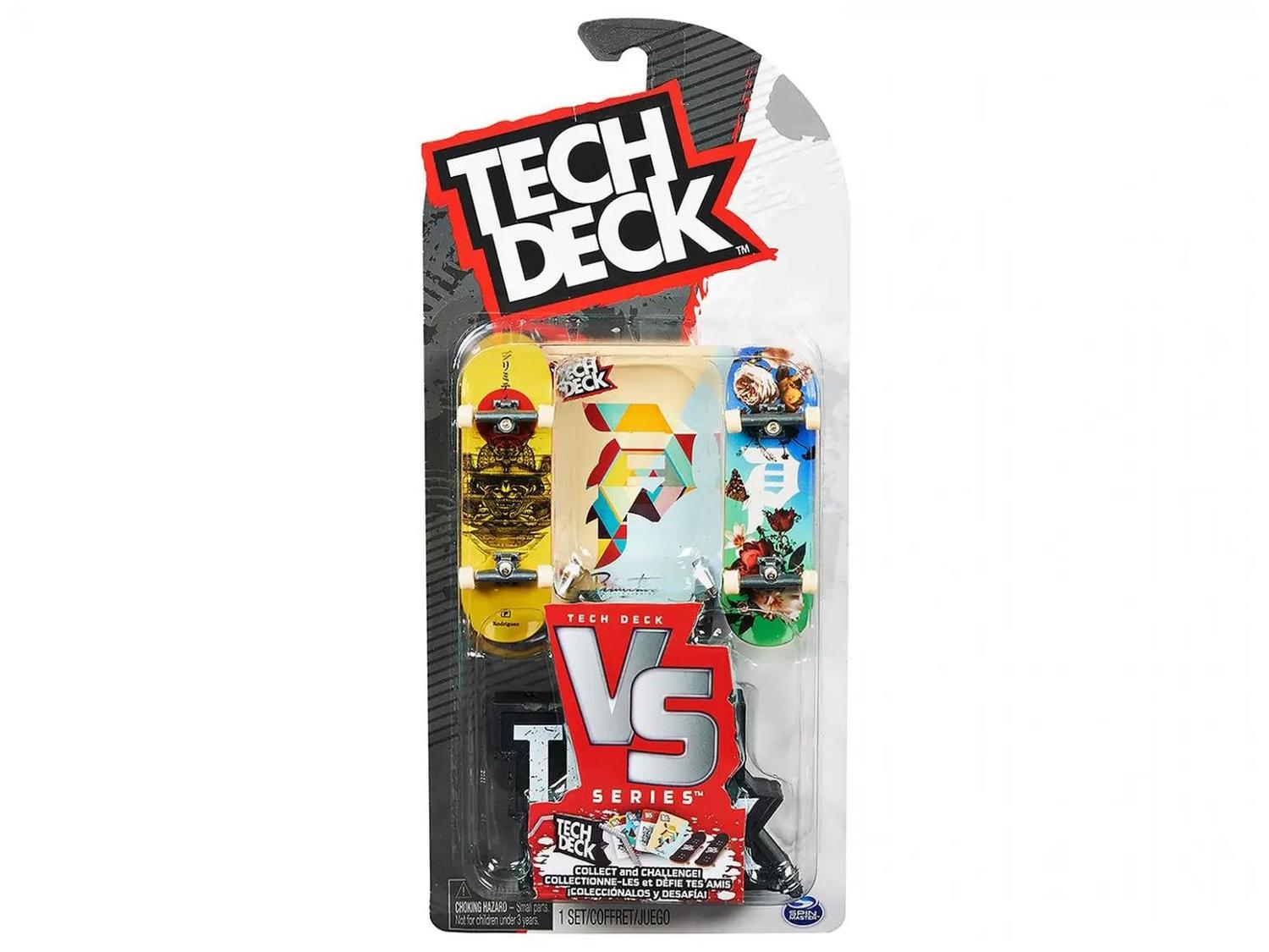 Kit Tech Deck Skate de Dedo com Obstáculo Sunny