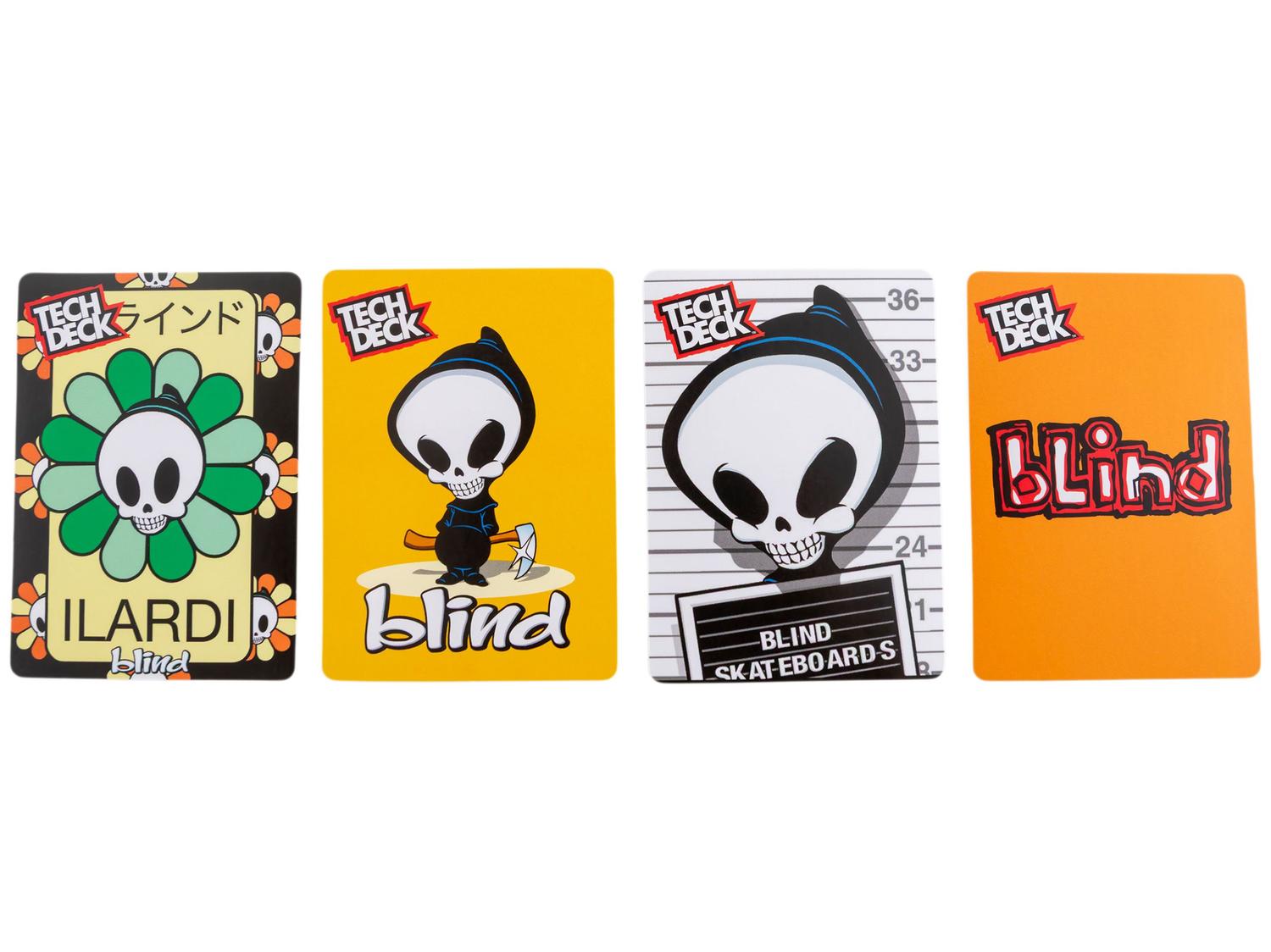 Kit Tech Deck Skate de Dedo com Obstáculo Sunny