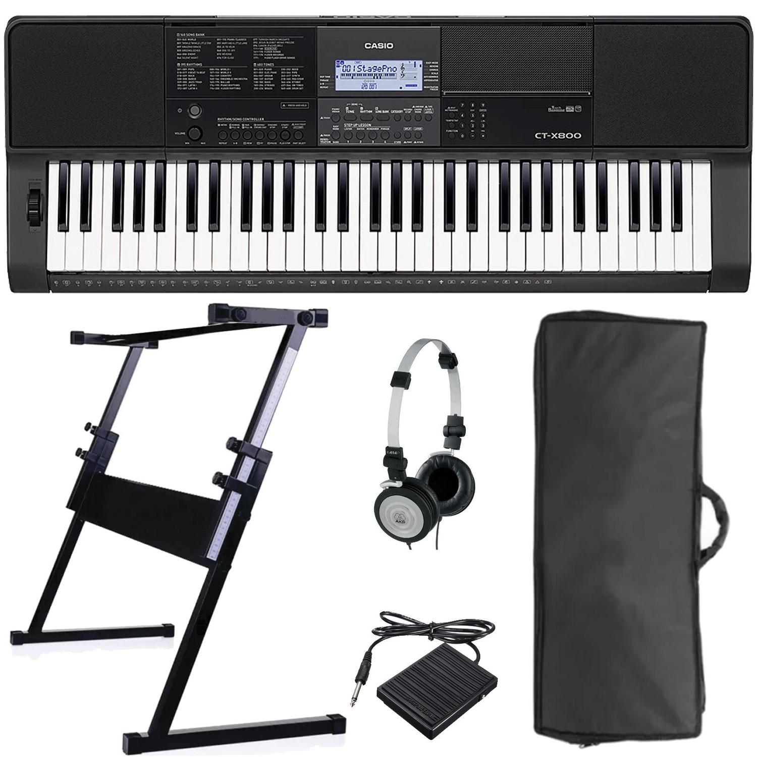 teclado casio ct x800 preço