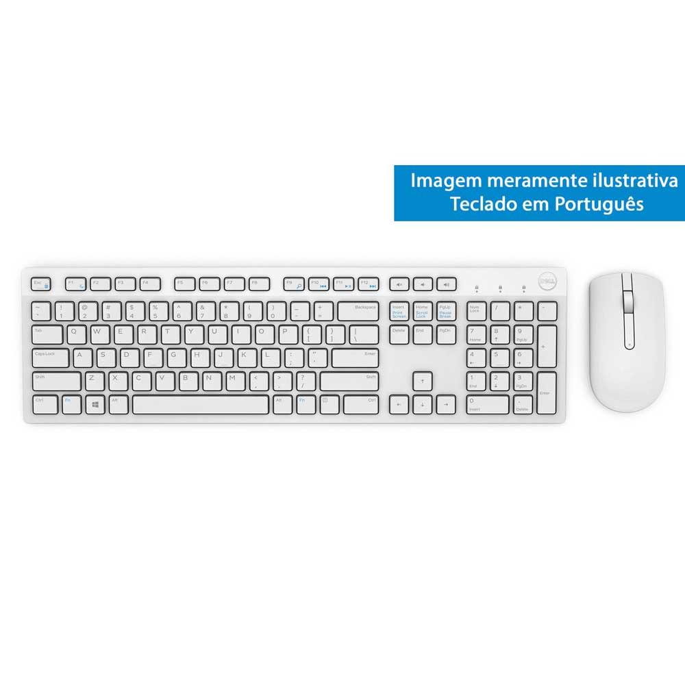 teclado e mouse wireless dell km636