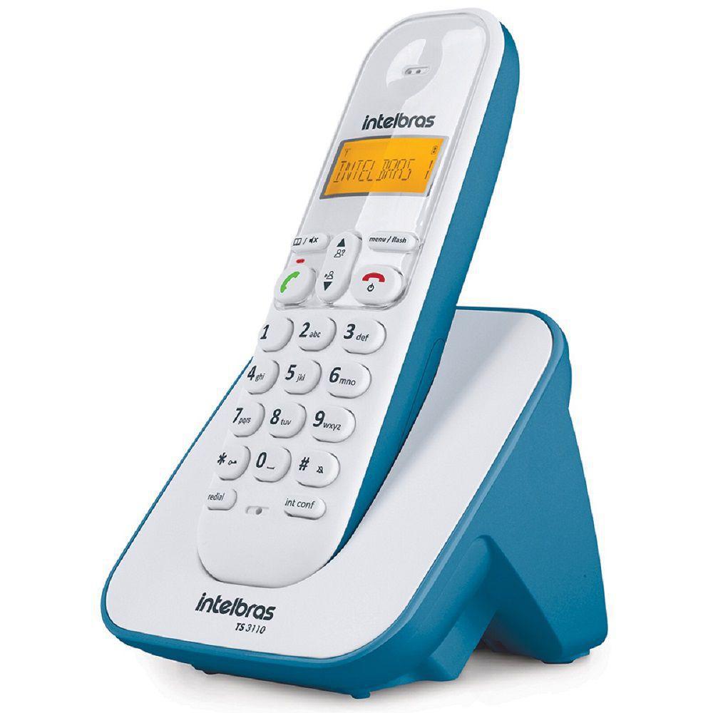 Kit Telefone sem fio TS 3110 Com 3 Ramal TS 3111 Intelbras - Aparelhos ...
