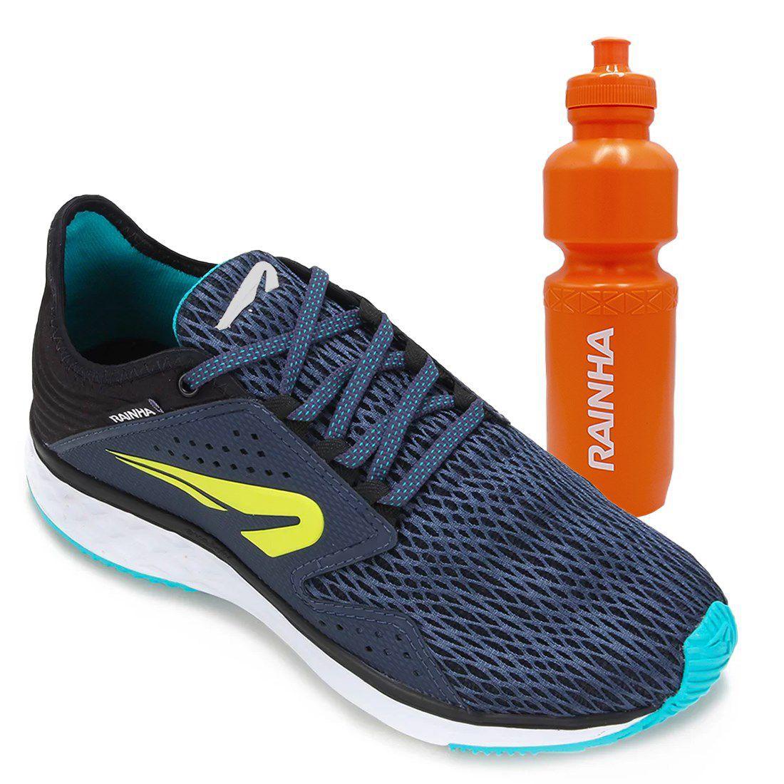 Kit Tênis Rainha Masculino Stone + Garrafa Rainha - Corrida / Running -  Magazine Luiza