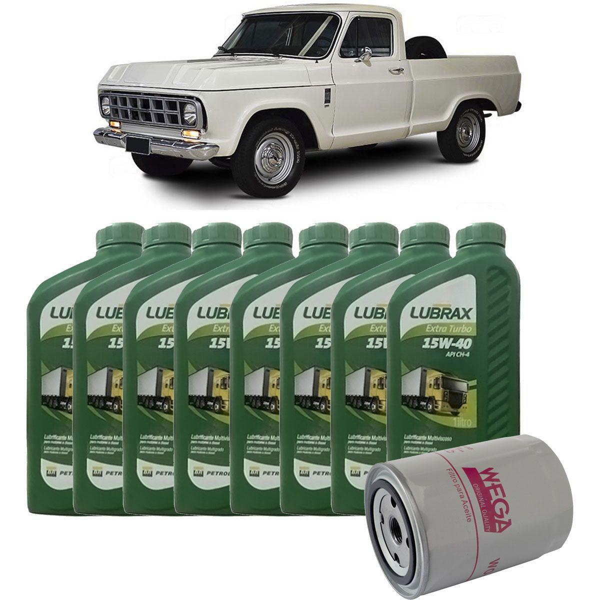 Kit Troca de Óleo Lubrax 15W40 Extra Turbo + Filtro Chevrolet D10 8v Turbo Diesel de 1978 em diante - Outros Automotivo - Magazine Luiza Kit Troca de Óleo Lubrax 15W40 Extra Turbo + Filtro Chevrolet D10 8v Turbo Diesel de 1978 em diante - Outros Automotivo - Magazine Luiza