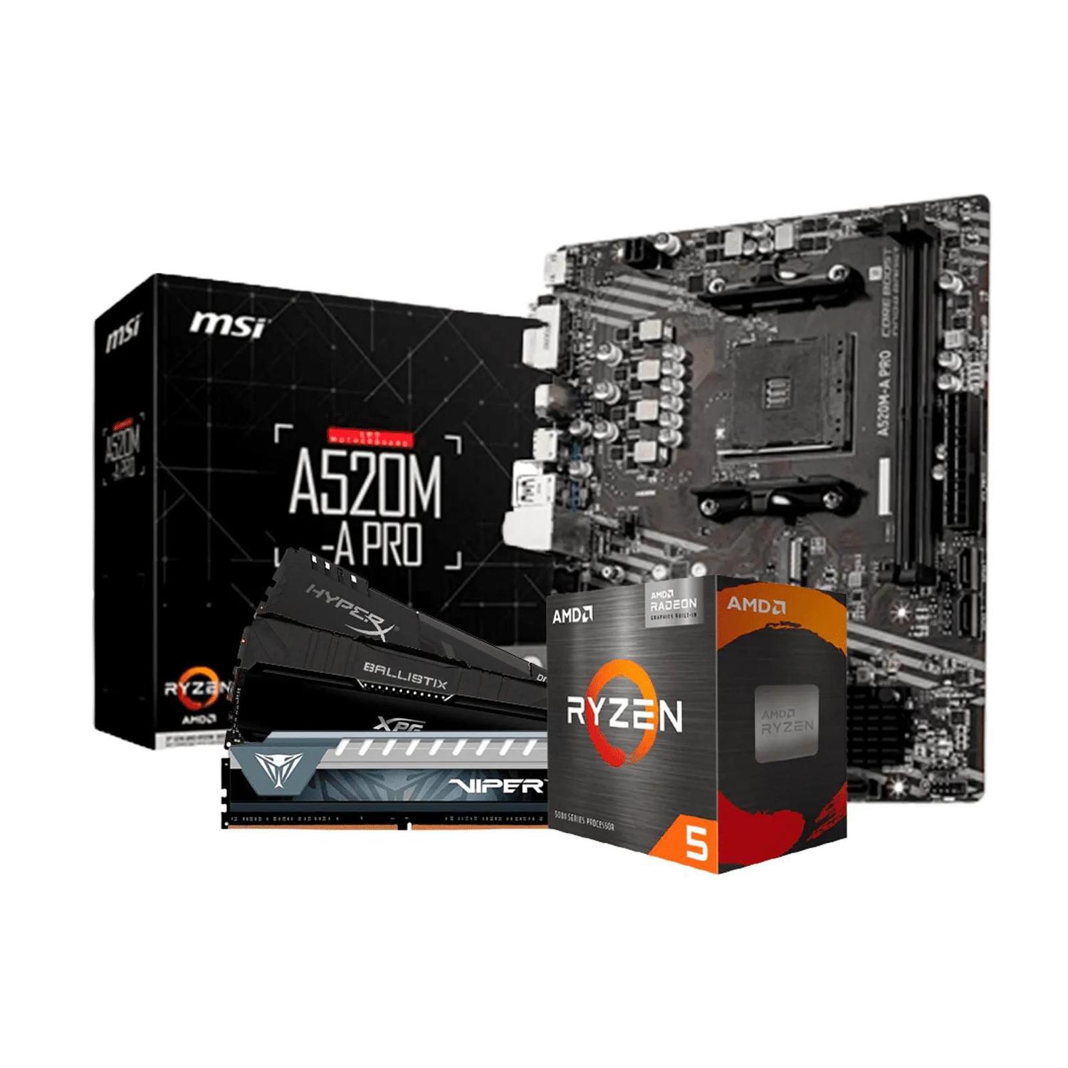 MSI A520M-A PRO + AMD Ryzen5 5600G セット販売 Amazon.co.jp: MSI マザーボードA520M-A PRO 【Ryzen 5000