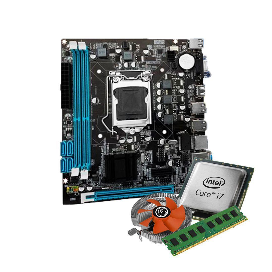 Kit Upgrade com Placa mãe H61 Processador I7 Cooler e Memória RAM - Intel -  Peças para Computador e Notebook - Magazine Luiza