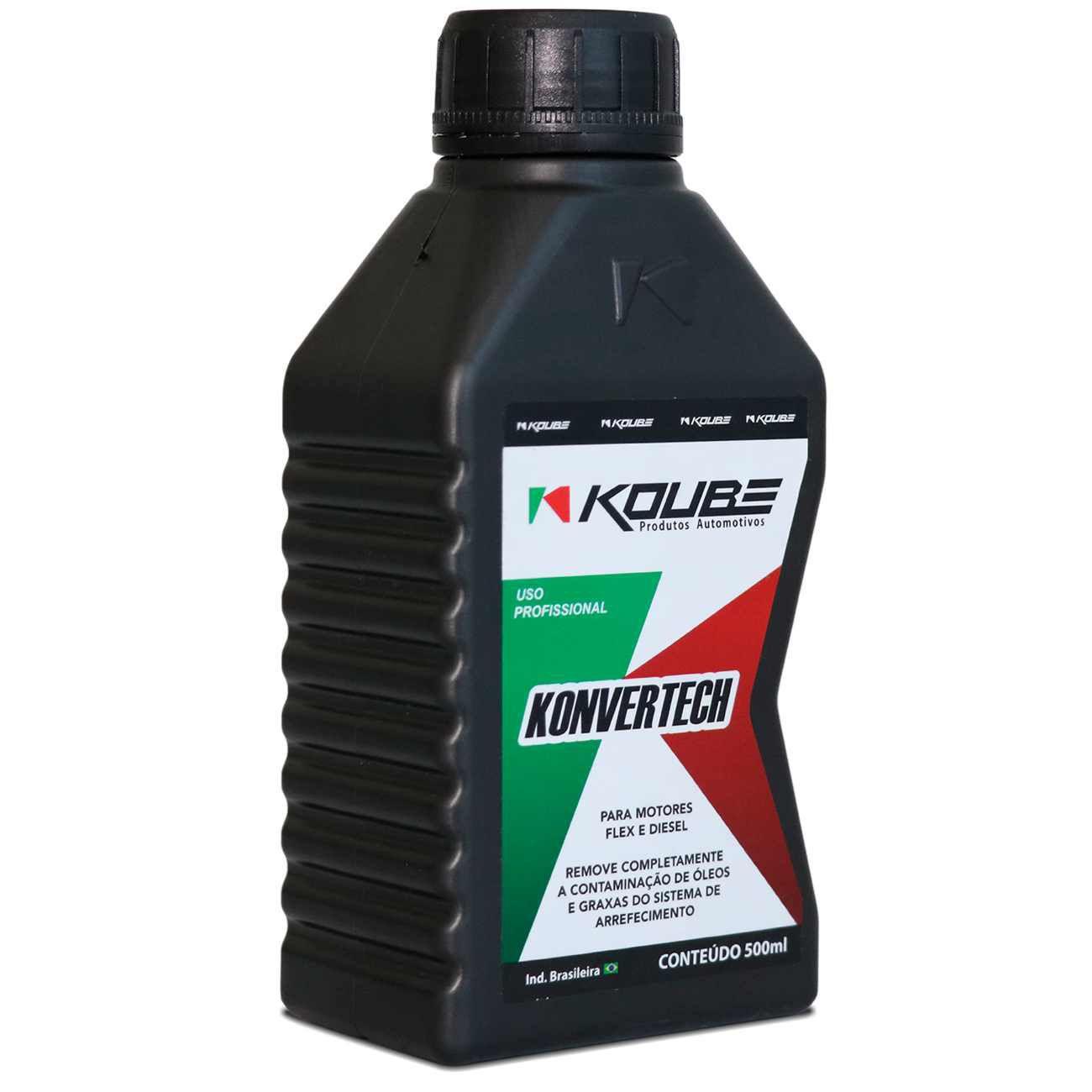 Konvertech Removedor de Óleo e Graxa Koube Motores Flex e Diesel 500ml ...