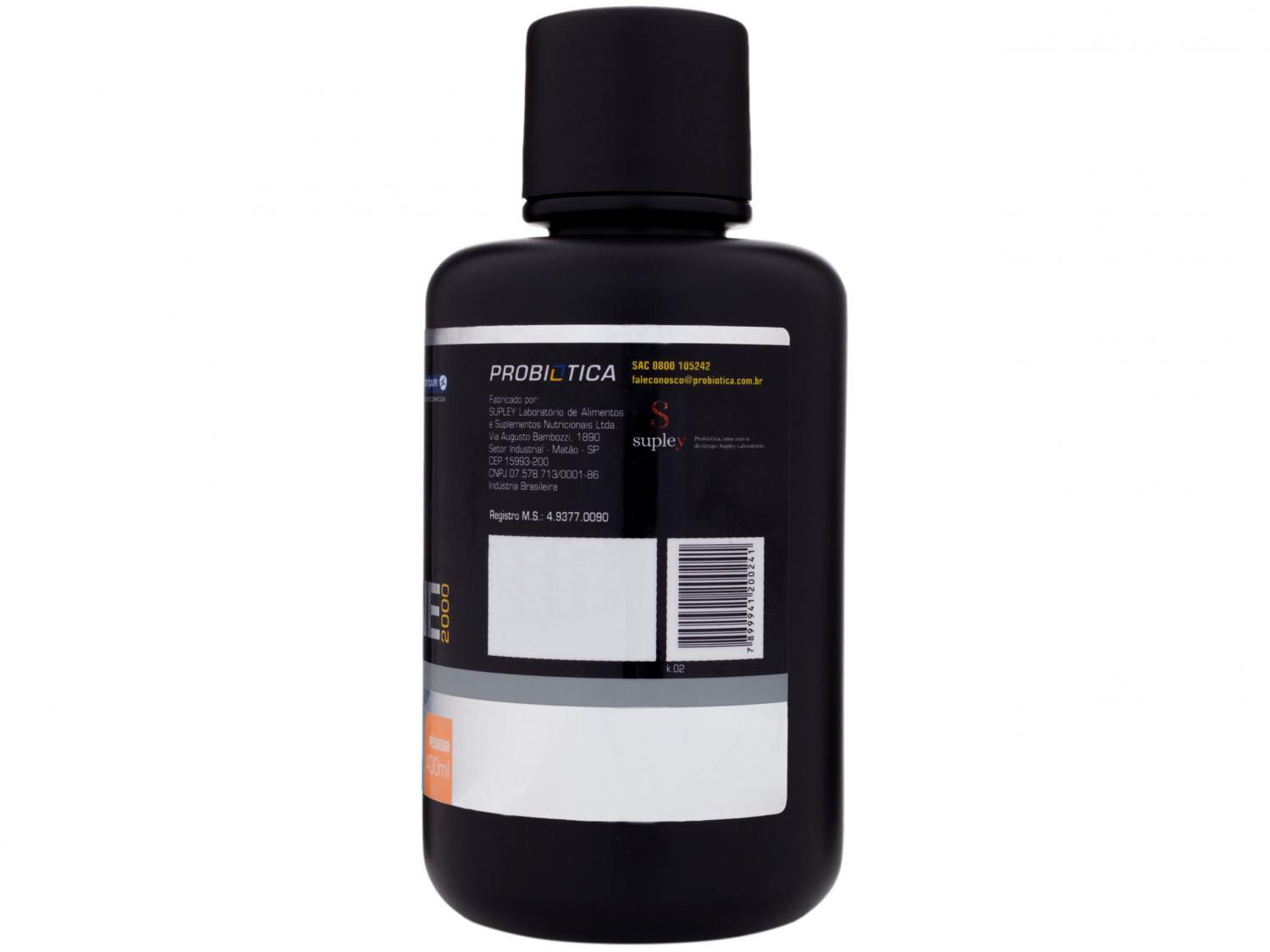 l carnitina probiotica L-Carnitina Probiotica 2000 Líquido 400ml Pêssego