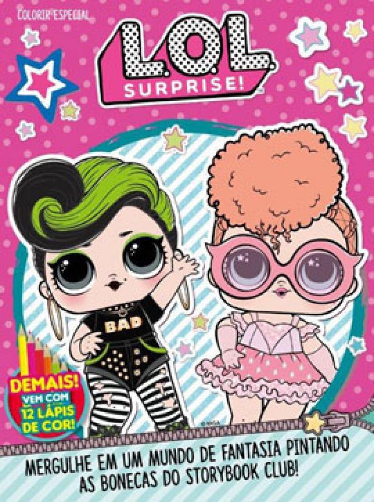 L.o.l surprise - colorir especial 03 - On Line - Kit de Colorir - Magazine  Luiza