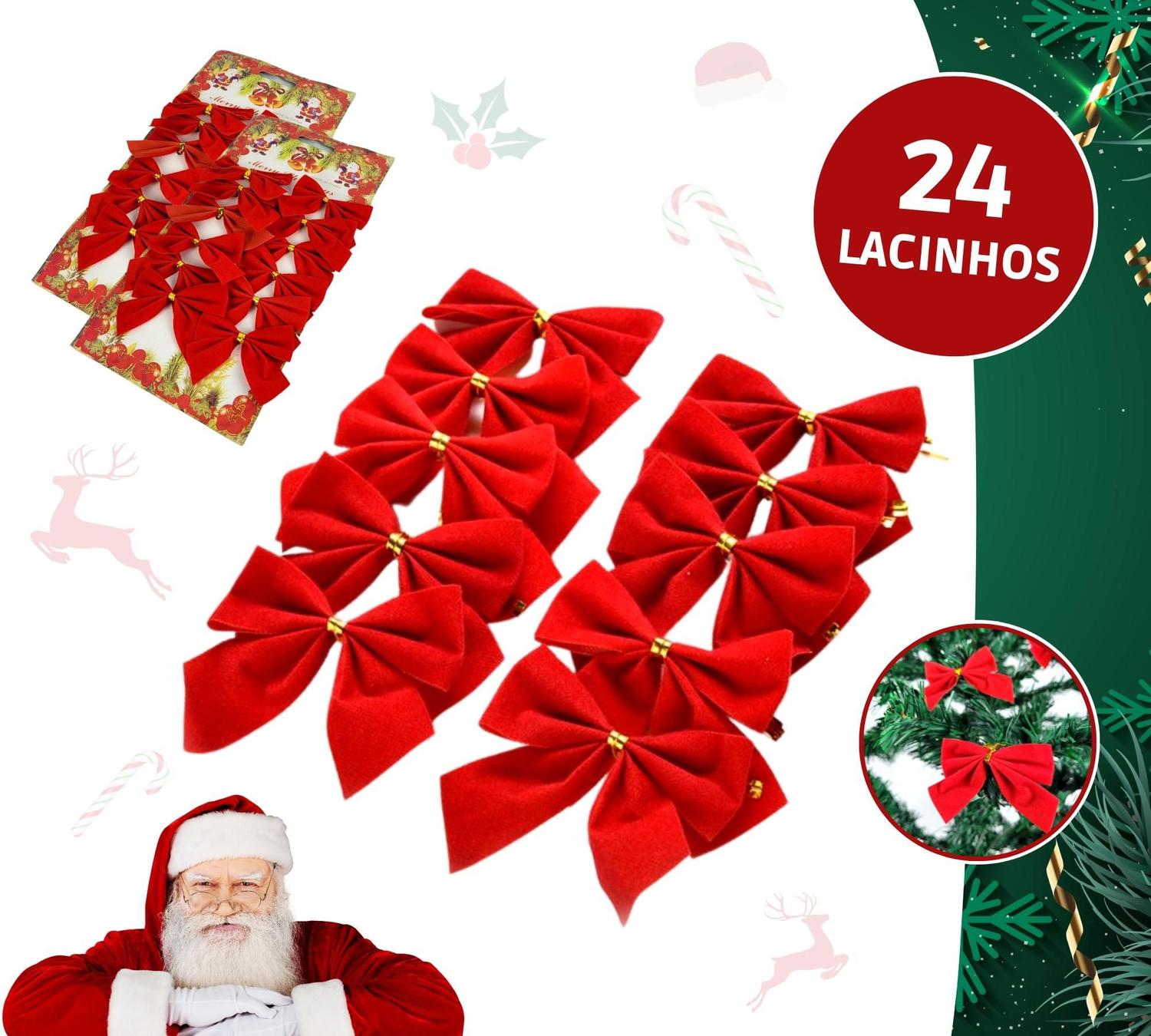 Lacinho Laços Enfeite Para Decoração Árvore de Natal Kit 24un - AuShopExpress - Decoração de Natal para Casa - Magazine Luiza Lacinho Laços Enfeite Para Decoração Árvore de Natal Kit 24un - AuShopExpress - Decoração de Natal para Casa - Magazine Luiza