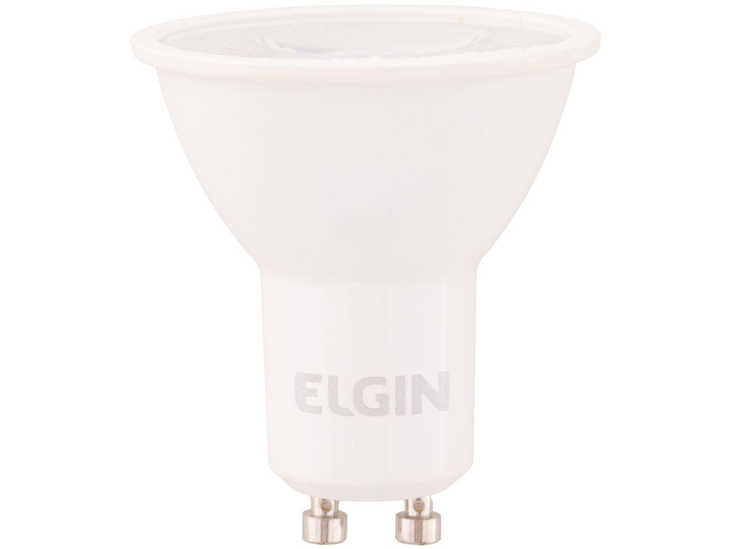 Lâmpada de LED Elgin Amarela GU10 4,8W
